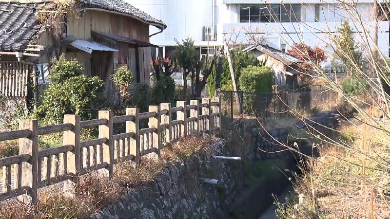 仙台河岸と呼ばれる石垣