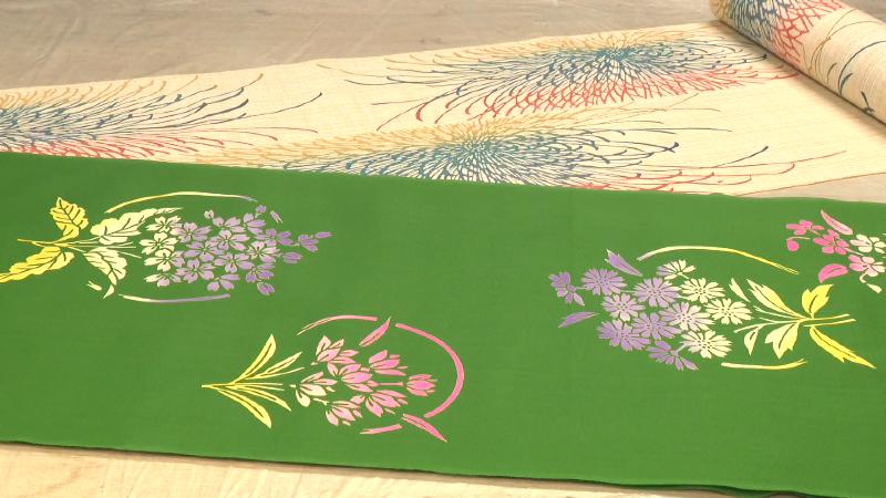 注染そめの完成品