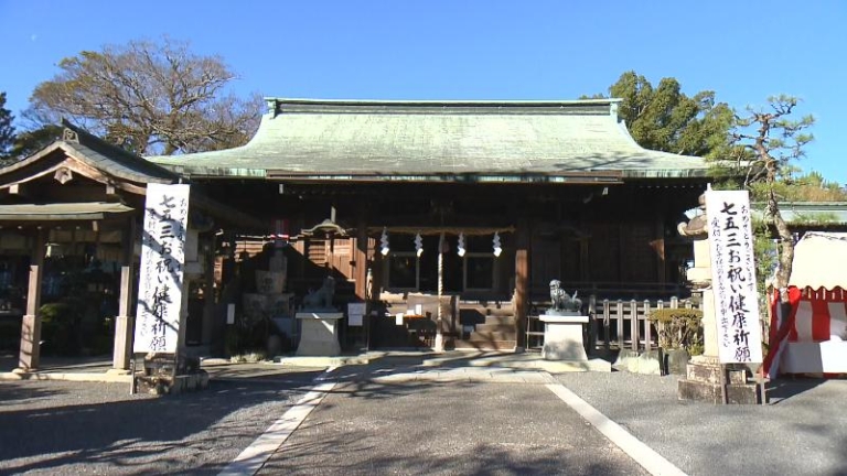 大井神社の外観