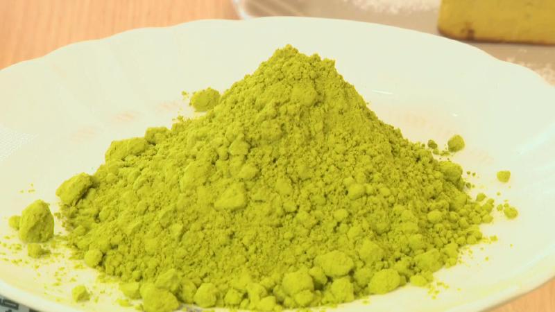 「さえみどり」の粉末　