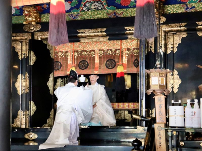 月次誕辰祭(画像提供：久能山東照宮)