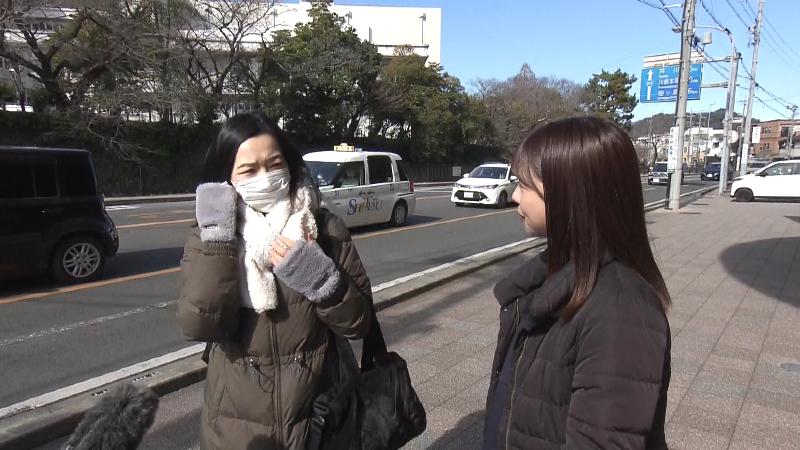 街頭インタビュー