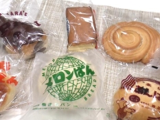 梅原製パンのパンの数々