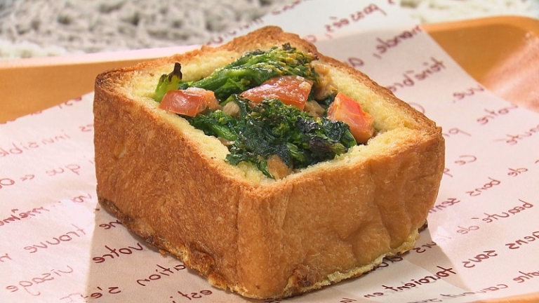 菜の花のパンキッシュ