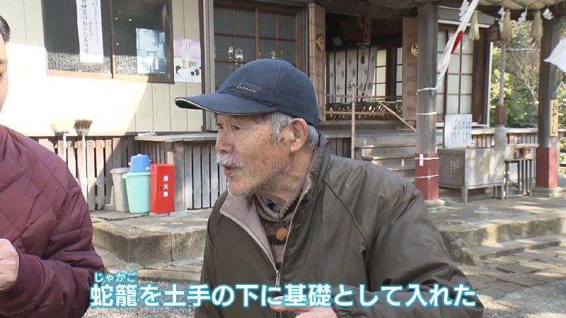 井宮神社 氏子総代の八木俊彦さん