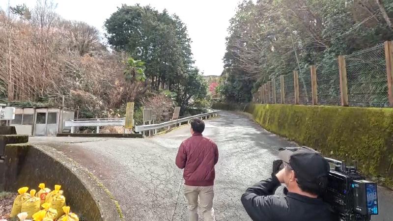 川沿いを進むにむらリポーター