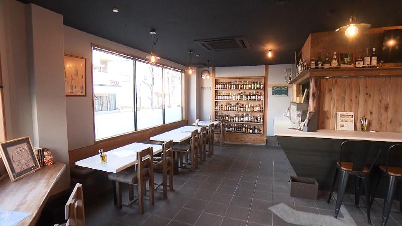 CAFE OF CORNERの内観