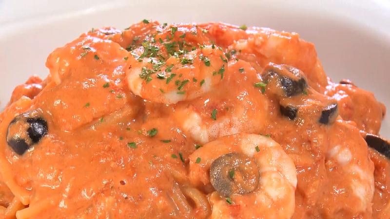 エビたっぷりのイソノカスパゲティー