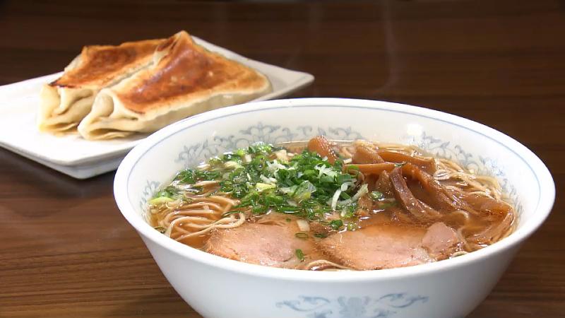 ラーメンとギョーザのセット