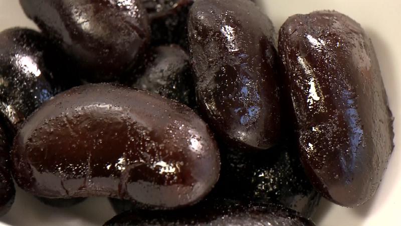 豆菓子のアップ