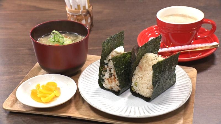 おむすびモーニングセット