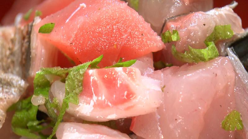 まかない丼のネタ