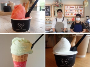 R65のジェラートやオーナー夫妻