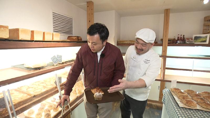 パンサンジュの店内