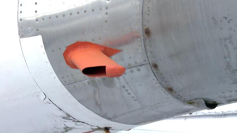 スモークが出る排気管