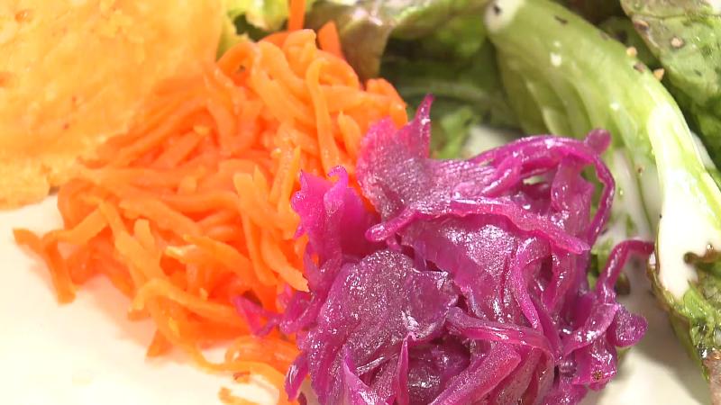 プレートの野菜