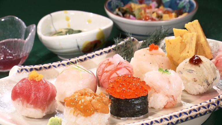 上てまり寿司(1870円)