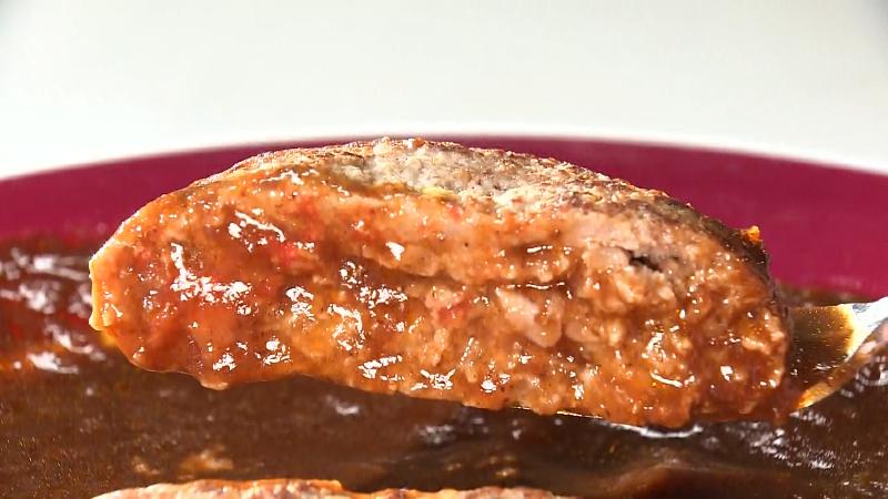 ハンバーグ オニオントマト(2080円)