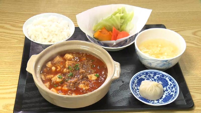 麻婆豆腐定食(1500円)