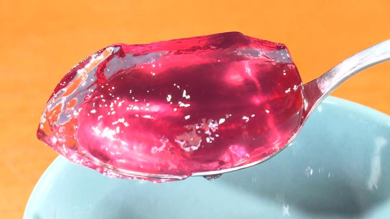 ランチタイム限定食べ放題のゼリー