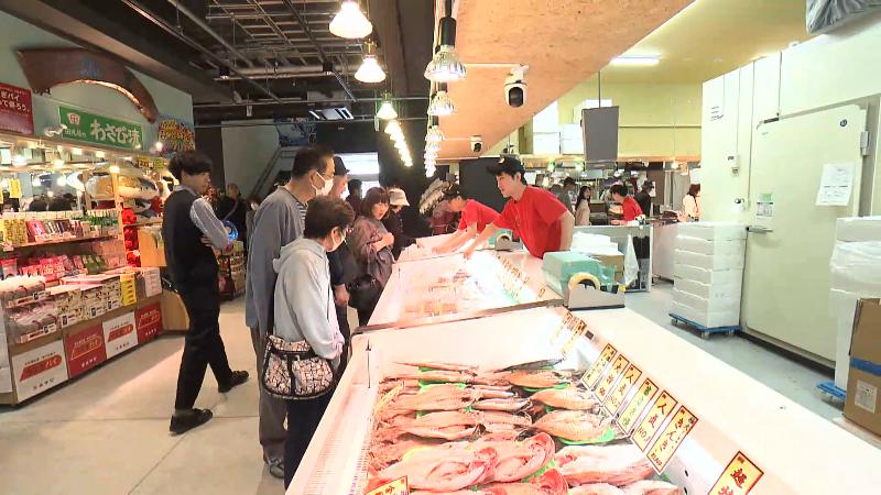 河岸の市いちば館の館内