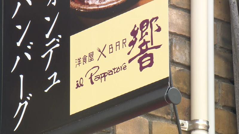 イル・パパトーレ響の看板