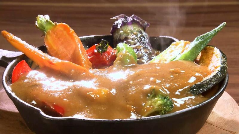 1日分の野菜が摂れるカレー(1300円)