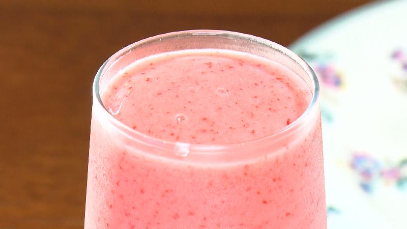 イチゴのスムージー