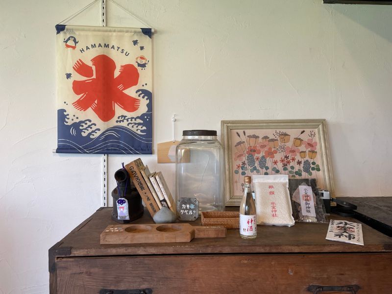 シロップ店内の氷ののぼり