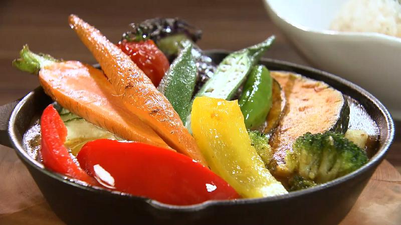 1日分の野菜が摂れるカレー(1300円)