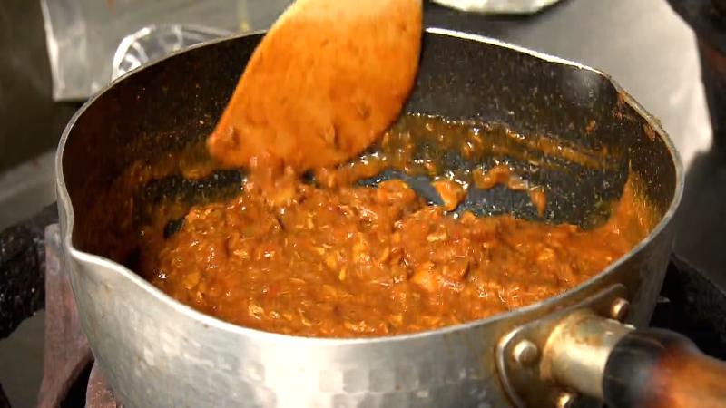 カレーパンにつかうカレー