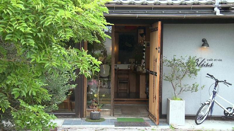 ブリスキャフェトゥヴァンの外観