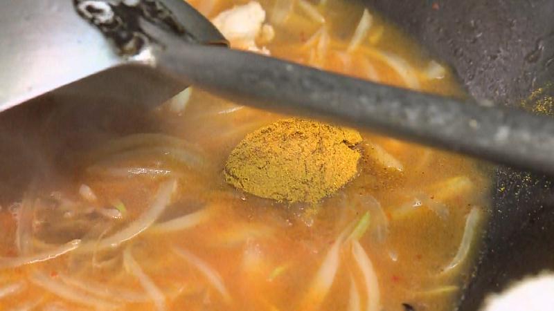 カレーギョーザの調理
