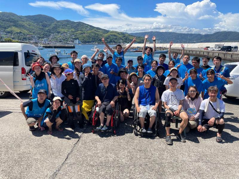 参加者スタッフで集合写真（画像提供：非営利活動団体 TRY）