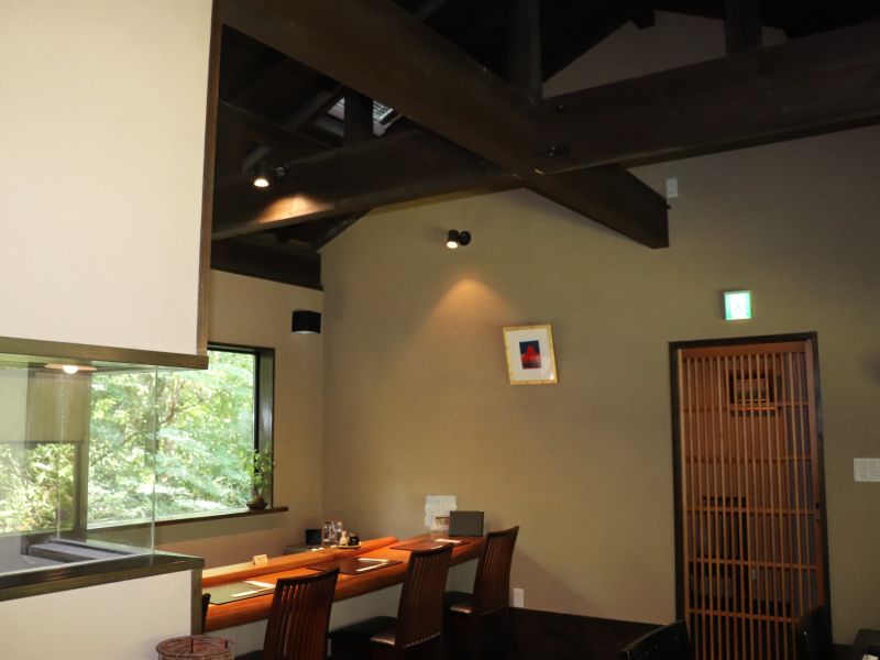 ふかさわの店内