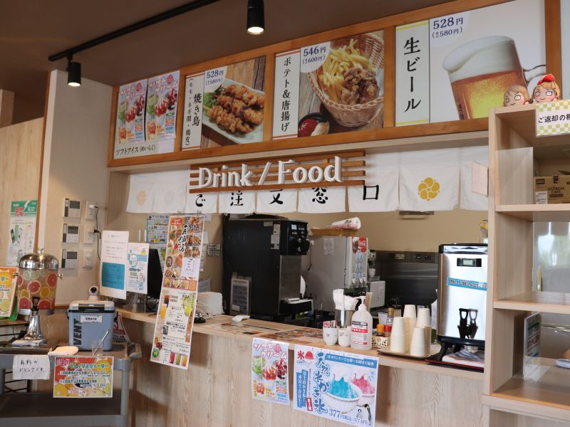 レストランのカウンター