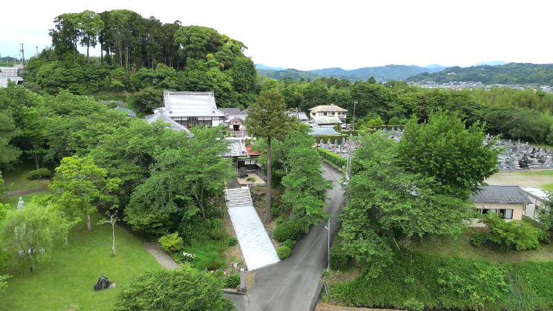 春林院の空撮