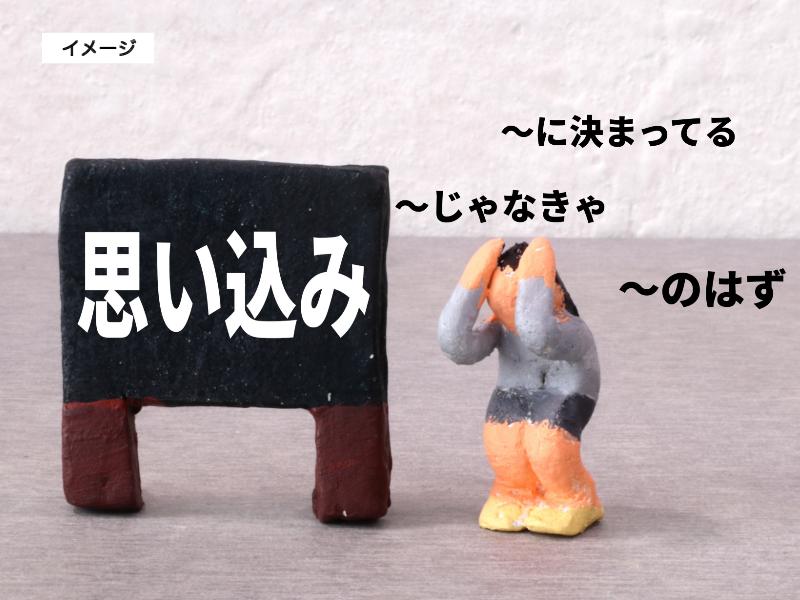イメージ画像 思い込みに悩む