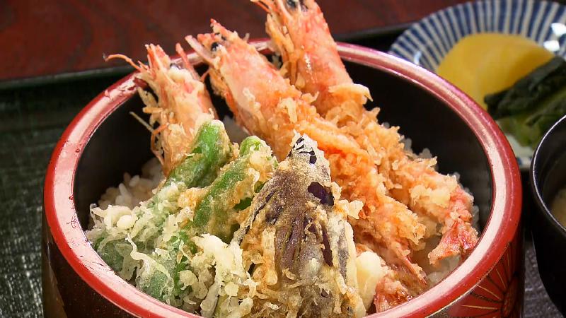 活車海老天丼(2310円)