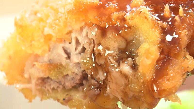 マグロのホホ肉フライ