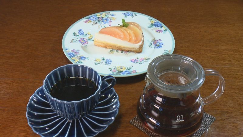 ケーキとコーヒー