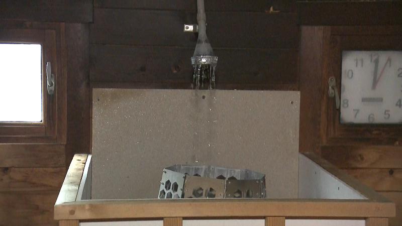 バレルサウナのオートロウリュ