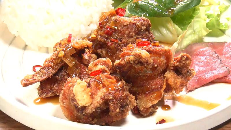 油淋鶏プレート(1210円)