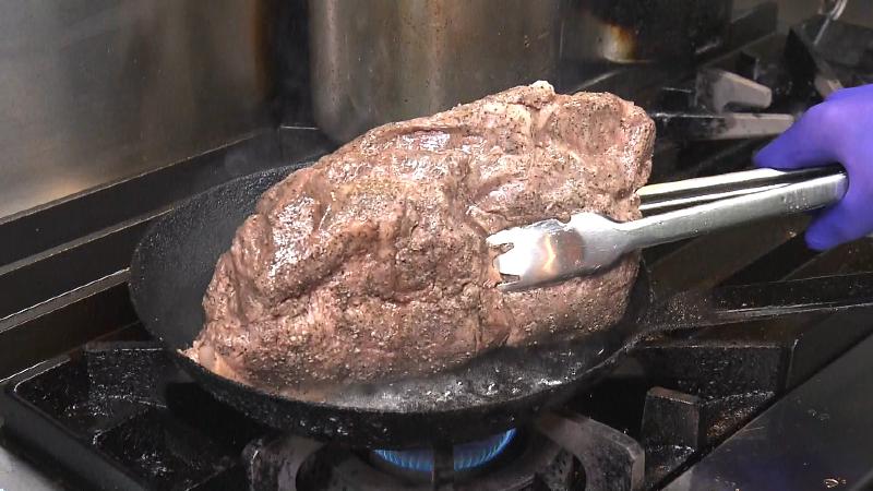 オリンポスを焼く工程