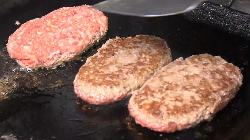 ラム肉100％ハンバーグ