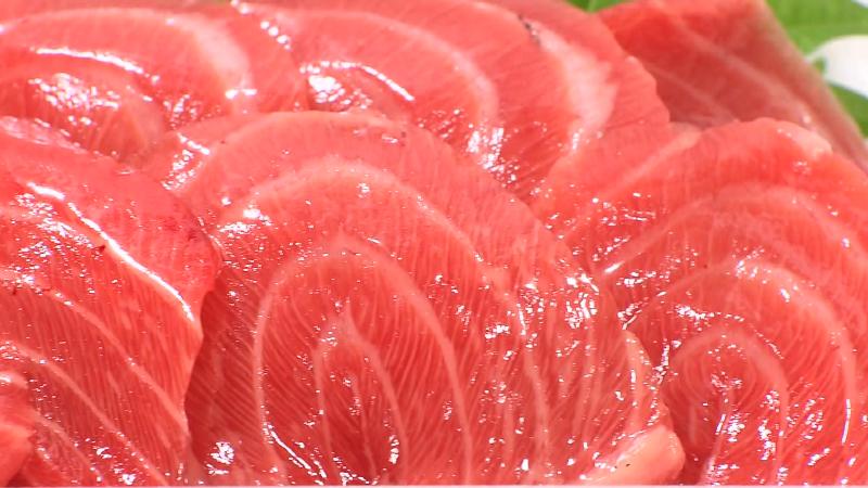 マグロの頭肉(650円)