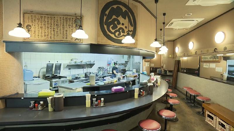 フジメンの店内