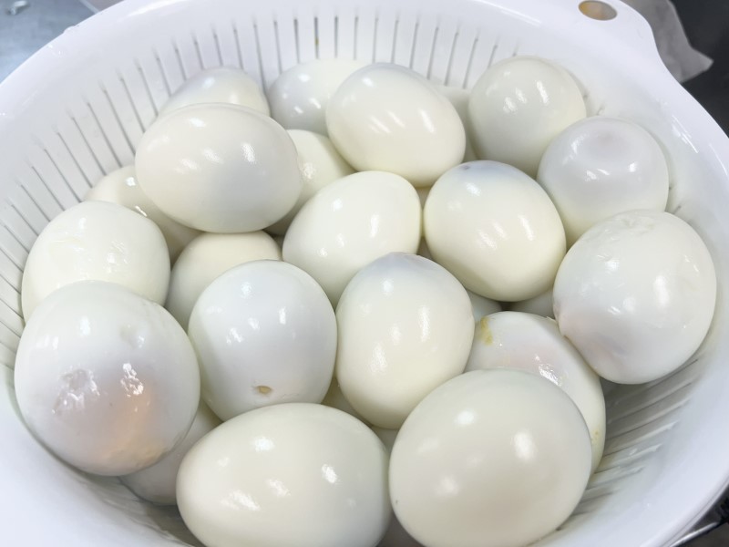 殻をむいた卵
