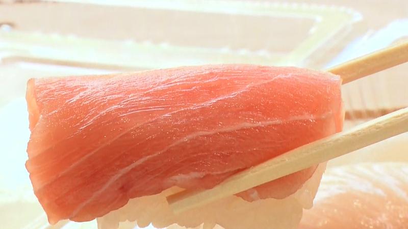 マグロ中トロのにぎり