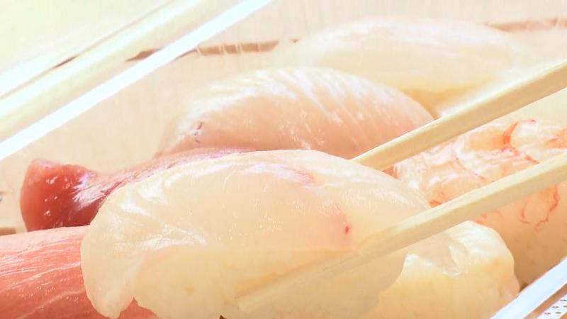 ヒメダイのにぎり